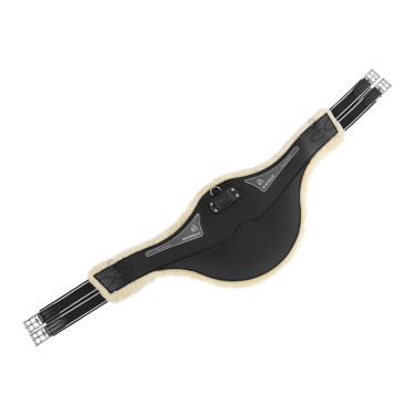 Sangle bavette Acavallo Gel & Pvc Doublure amovible en laine Sangle bavette Acavallo Gel & Pvc Doublure amovible en laine