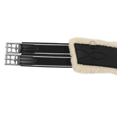 Sangle bavette Acavallo Gel & Pvc Doublure amovible en laine Sangle bavette Acavallo Gel & Pvc Doublure amovible en laine