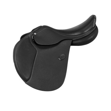 Selle d'obstacle en cuir Acavallo Veneziano Noir Selle d'obstacle en cuir Acavallo Veneziano Noir