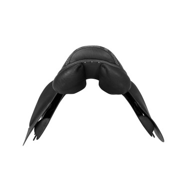 Selle d'obstacle en cuir Acavallo Veneziano Noir Selle d'obstacle en cuir Acavallo Veneziano Noir