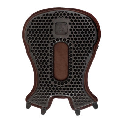 Couvre siège Acavallo Ortho-Pubis Western Gel hexagonal 20 mm Drylex Marron