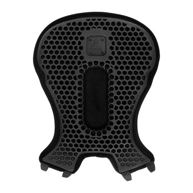 Couvre siège Acavallo Ortho-Pubis Western Gel hexagonal 20 mm Drylex Noir Couvre siège Acavallo Ortho-Pubis Western Gel hexagonal 20 mm Drylex Noir