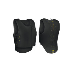Gilet de protection Komperdell Frontzip Junior Noir