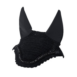 Bonnet anti-mouche LeMieux Acoustic Diamante Noir Bonnet anti-mouche LeMieux Acoustic Diamante Noir
