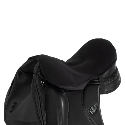 Couvre-siège amortisseur Acavallo Ortho Pubis Gel In 20mm - Dressage Noir