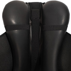 Couvre-siège amortisseur Acavallo Ortho Pubis Gel In 20mm - Dressage Noir Couvre-siège amortisseur Acavallo Ortho Pubis Gel In 20mm - Dressage Noir