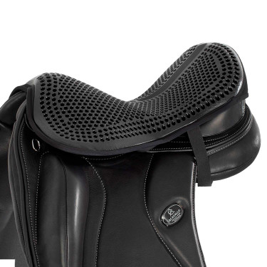 Couvre-siège Acavallo Gel Out Cushion Ride 20 mm - Dressage Noir