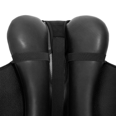 Couvre-siège Acavallo Gel Out Cushion Ride 20 mm - Dressage Noir