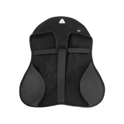 Couvre-siège Acavallo Gel Out Cushion Ride 20 mm - Dressage Noir