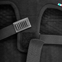 Couvre-siège Acavallo Gel Out Cushion Ride 20 mm - Dressage Noir