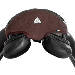 Couvre-siège amortisseur gel out Acavallo Ortho Pubis - Dressage Marron
