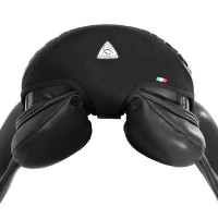 Couvre-siège amortisseur gel out Acavallo Ortho Pubis - Dressage Noir