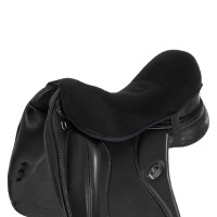 Couvre-siège Acavallo gel in Ortho Coccyx 20 mm Dressage Noir