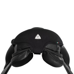 Couvre-siège Acavallo gel in Ortho Coccyx 20 mm Dressage Noir