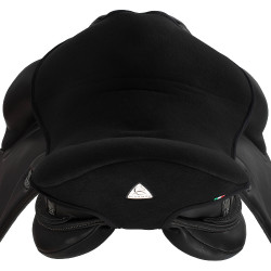 Couvre-siège Acavallo gel in Ortho Coccyx 20 mm Dressage Noir