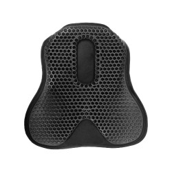 Couvre-siège amortisseur Acavallo Jump Gel Out Ortho-Coccyx 20 mm Noir