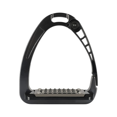 Etriers Acavallo Arena AluPro Charbon Gris