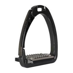 Etriers Acavallo Arena AluPro Charbon Gris