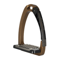Etriers Acavallo Arena AluPro Bronze Marron