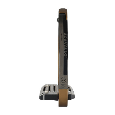 Etriers Acavallo Arena AluPro Bronze Marron