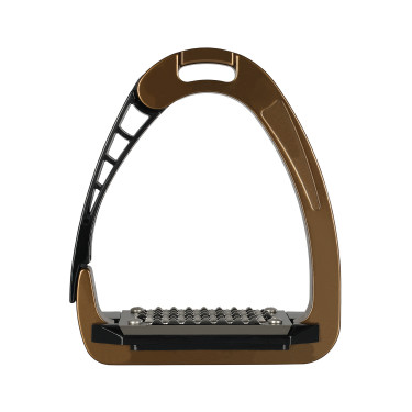 Etriers Acavallo Arena AluPro Bronze Marron