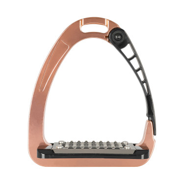 Etriers Acavallo Arena AluPro Or rose Etriers Acavallo Arena AluPro Or rose