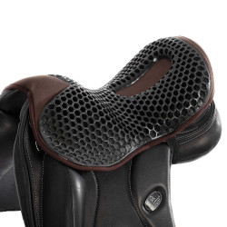 Couvre-siège amortisseur Acavallo Ortho Coccyx - Dressage Marron