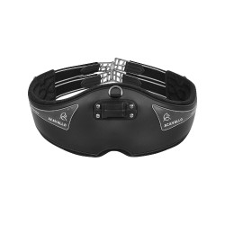 Sangle anatomique Acavallo Gel & PVC Noir Sangle anatomique Acavallo Gel & PVC Noir