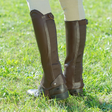 Mini-chaps cuir Horze Spirit Mini-chaps cuir Horze Spirit