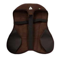 Couvre-siège Acavallo Gel Out Cushion Ride 20 mm - Jump Marron
