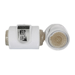 Bandes combi Acavallo gel et élastique Blanc Bandes combi Acavallo gel et élastique Blanc