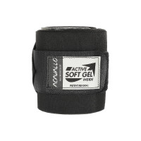 Bandes combi Acavallo gel et élastique Noir Bandes combi Acavallo gel et élastique Noir