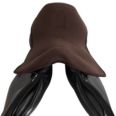 Couvre-siège gel Acavallo 10 mm - Jump Marron