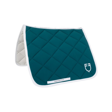 Tapis de dressage en tissu technique avec logo brodé White Line Equestro Tapis de dressage en tissu technique avec logo brodé White Line Equestro
