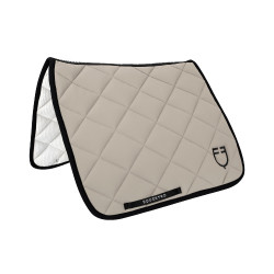Tapis de dressage en tissu technique édition Black Line Equestro Beige