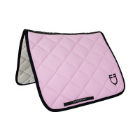 Tapis de dressage en tissu technique édition Black Line Equestro Bouquet orchidée