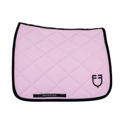Tapis de dressage en tissu technique édition Black Line Equestro Bouquet orchidée Rose Tapis de dressage en tissu technique édition Black Line Equestro Bouquet orchidée Rose