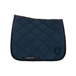 Tapis de dressage en tissu technique édition Black Line Equestro Marine Bleu marine Tapis de dressage en tissu technique édition Black Line Equestro Marine Bleu marine
