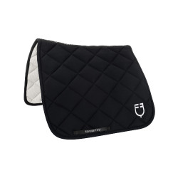 Tapis de dressage en tissu technique édition Black Line Equestro Noir