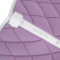 Tapis de dressage en tissu technique avec logo GP Equestro Lilas / blanc Violet