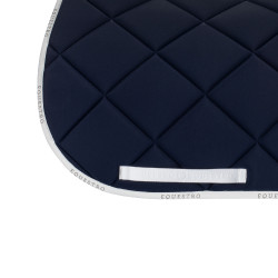 Tapis de dressage en tissu technique avec logo GP Equestro Marine / blanc Bleu