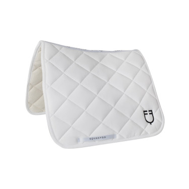 Tapis de dressage en tissu technique avec logo brodé White Line Equestro Tapis de dressage en tissu technique avec logo brodé White Line Equestro
