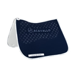 Tapis de dressage en lycra avec grip en gel et dessous en fibre de bambou Acavallo
