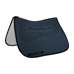 Tapis de dressage en lycra avec grip en gel et dessous en fibre de bambou Acavallo