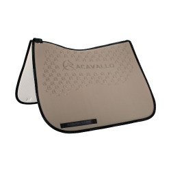 Tapis de dressage en lycra avec grip en gel et dessous en fibre de bambou Acavallo
