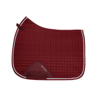 Tapis de dressage en coton modelé Equestro Blanc Tapis de dressage en coton modelé Equestro Blanc