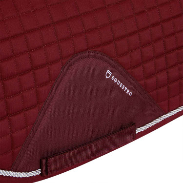 Tapis de dressage en coton modelé Equestro Tapis de dressage en coton modelé Equestro