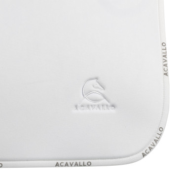 Tapis de dressage carré Louvre Acavallo Blanc
