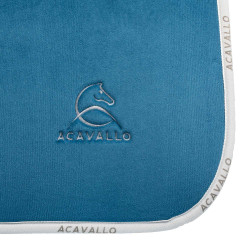 Tapis de dressage carré Louvre Acavallo Océan Bleu
