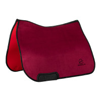 Tapis de dressage carré Louvre Acavallo Vin Rouge